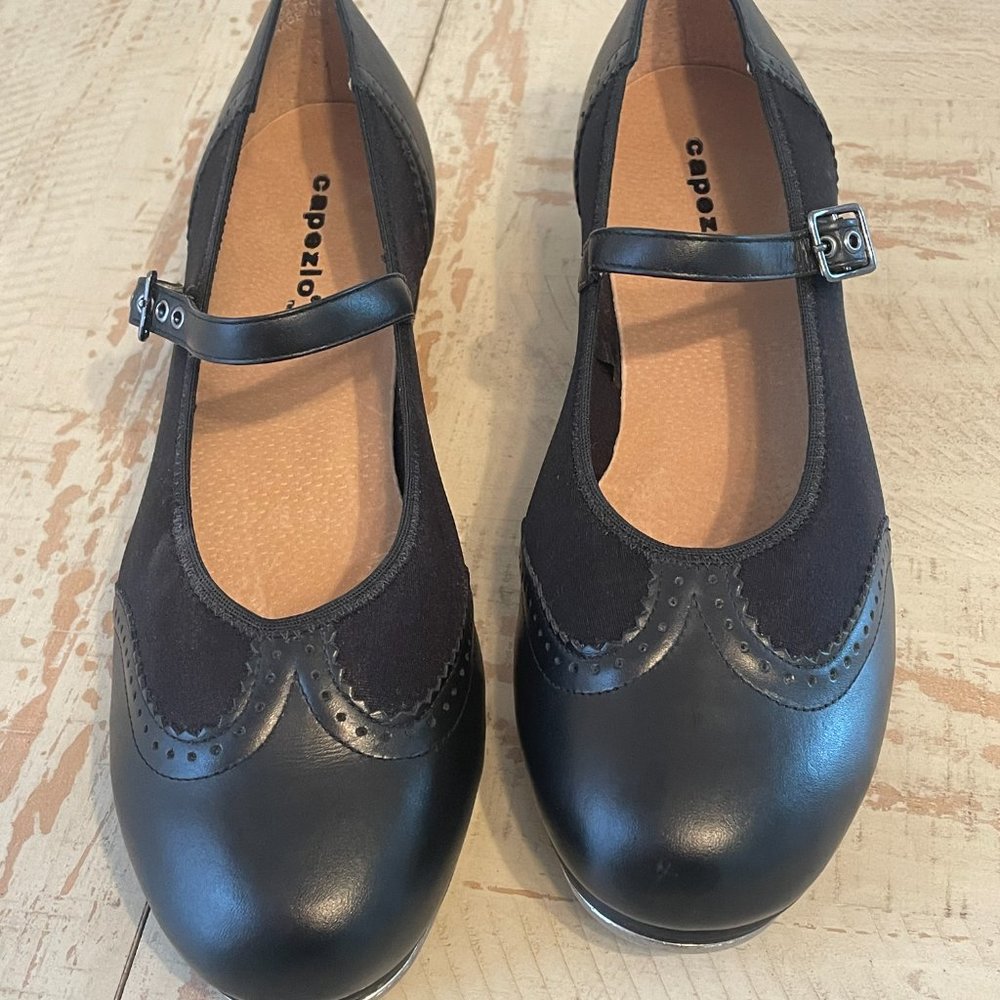 Capezio Adult Tap Shoes  12M --New - Picture 3 of 3